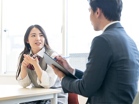 充実した進路指導